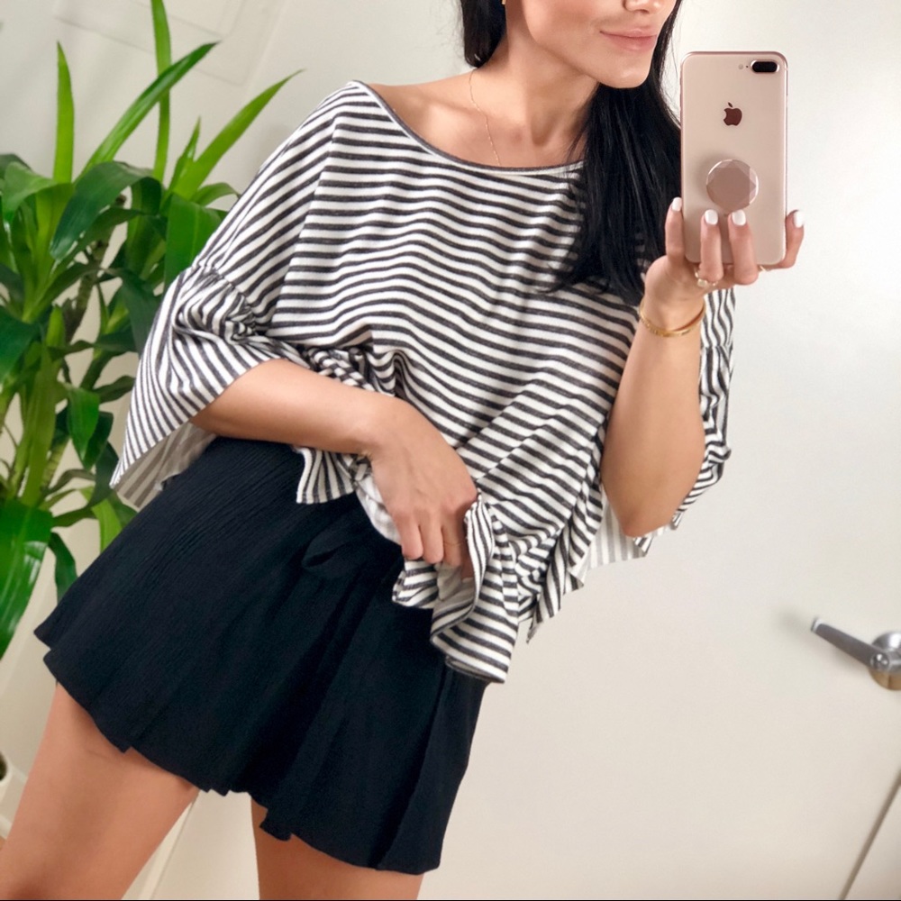 🔥🙏🏼 TWILIGHT Relaxed Striped Tunic - Picture 7 of 8